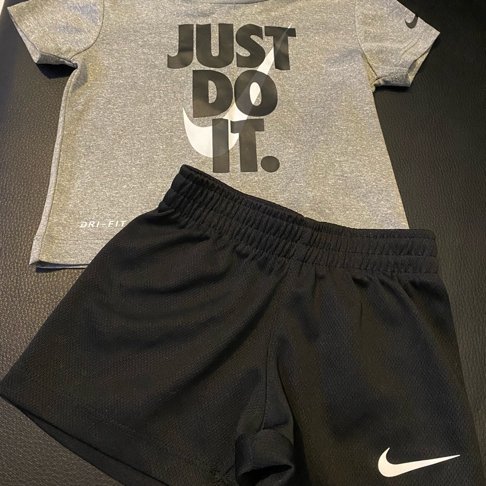 Nike shirt with shorts
